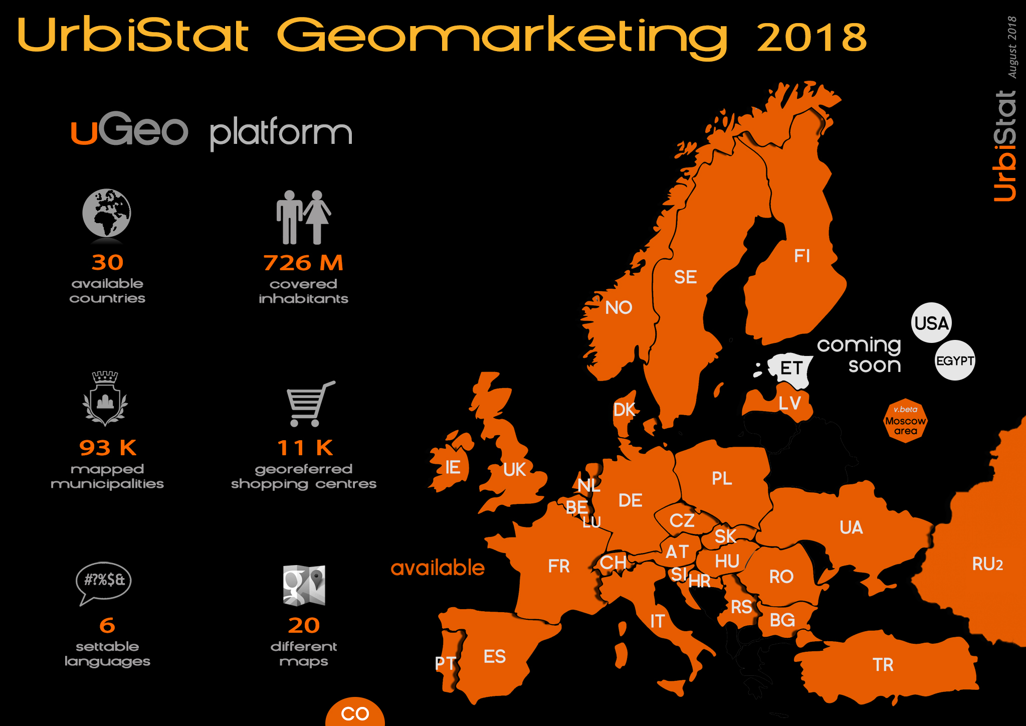 UrbiStat Geomarketing 2018 – Coverage
