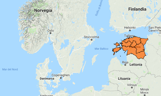 Aggiornamento uGeo Estonia