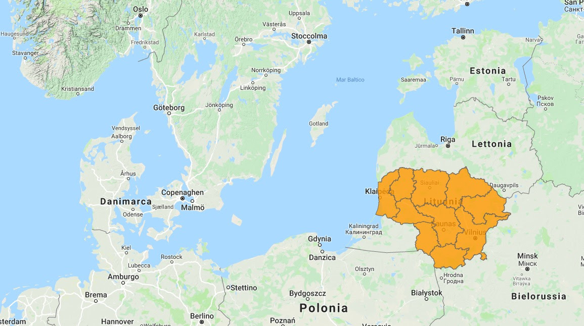 Aggiornamento uGeo Lituania