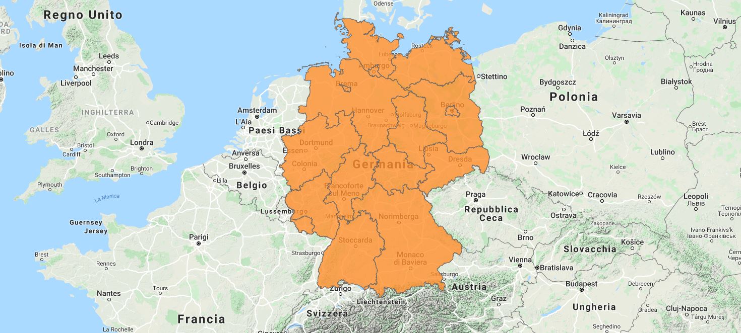 Aggiornamento uGeo Germania