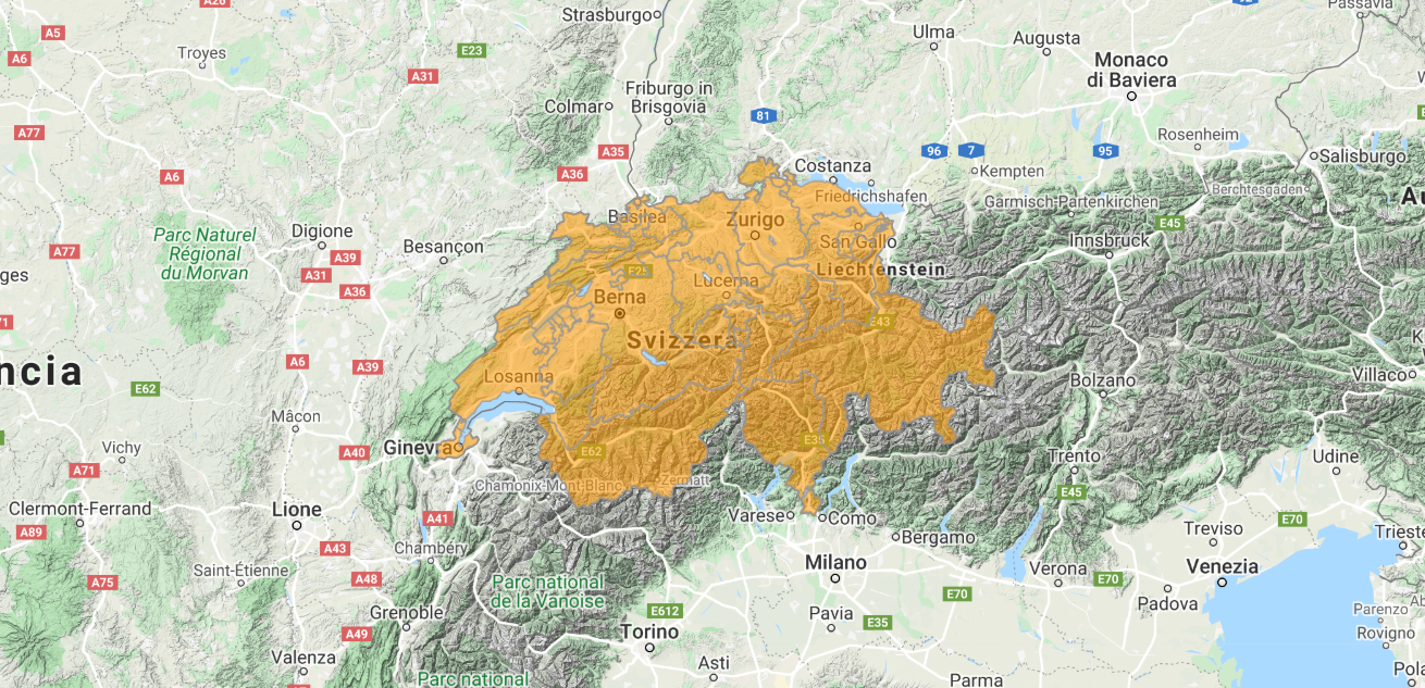 Aggiornamento uGeo Svizzera