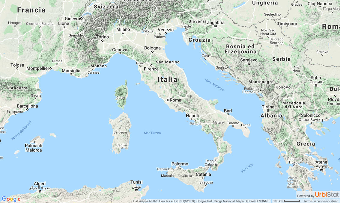 Urbistat Italy updating database