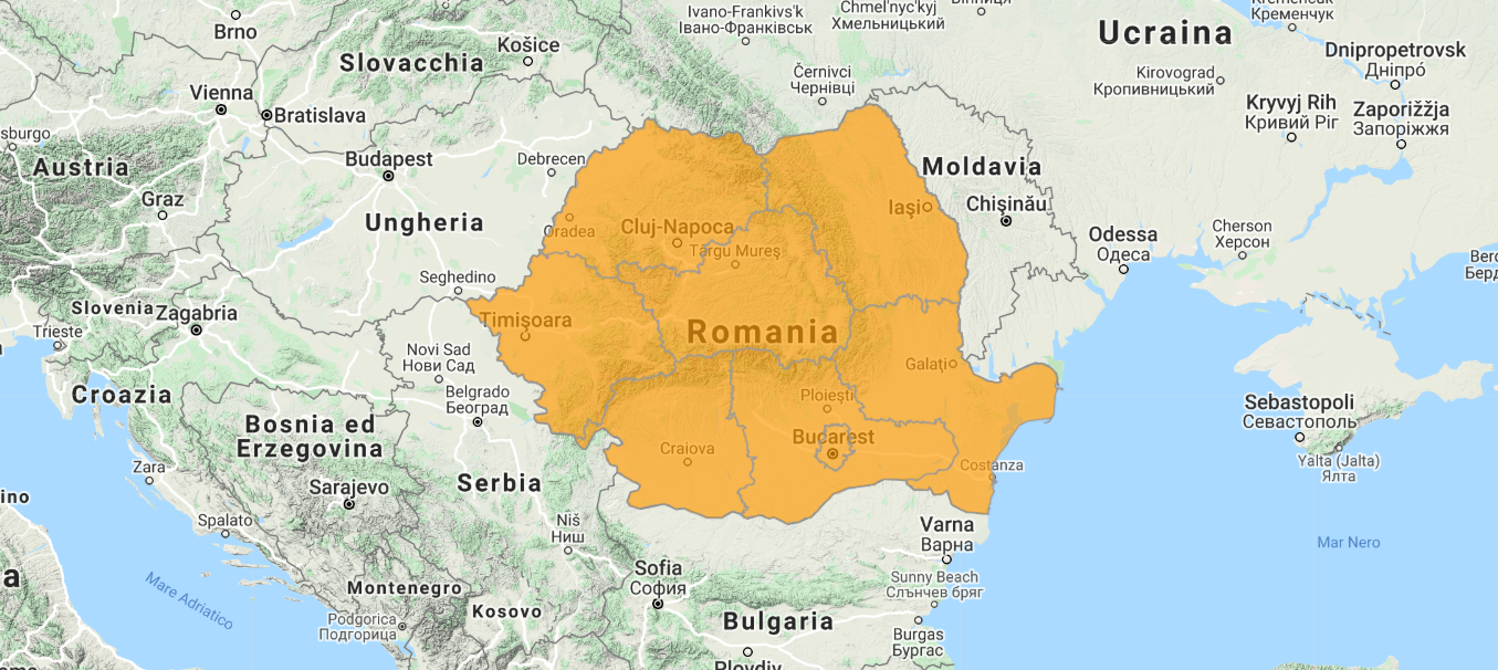 Aggiornamento uGeo Romania