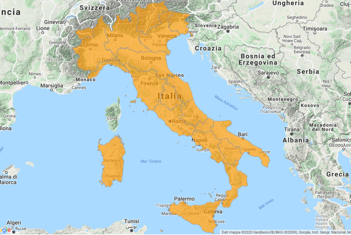 uGeo Italy update